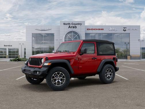 Firecracker Red Clearcoat 2026 Jeep Wrangler Sport