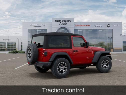Firecracker Red Clearcoat 2026 Jeep Wrangler Sport