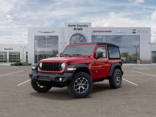 Firecracker Red Clearcoat 2026 Jeep Wrangler Sport