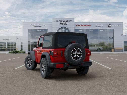 Firecracker Red Clearcoat 2026 Jeep Wrangler Sport
