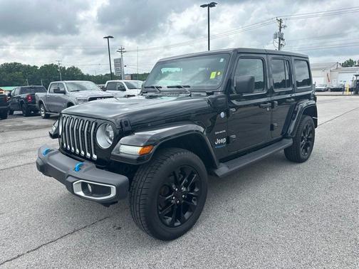 Black Clearcoat 2022 Jeep Wrangler Unlimited 4xe Sahara