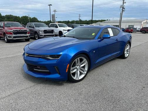Blue 2018 Chevrolet Camaro 2LT
