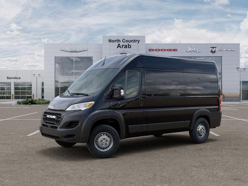 Black Clearcoat 2025 RAM ProMaster 2500 High Roof