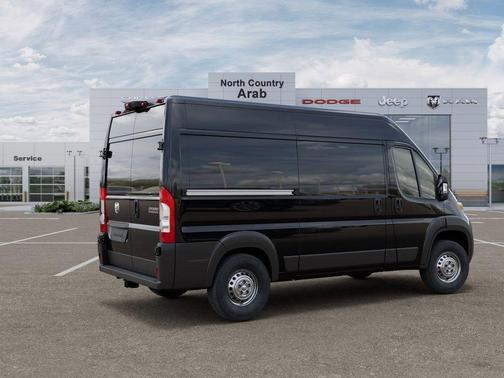 Black Clearcoat 2025 RAM ProMaster 2500 High Roof