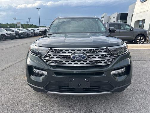 Forged Green Metallic 2023 Ford Explorer Limited