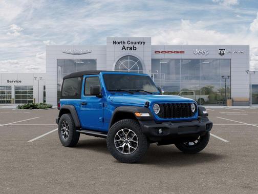 Hydro Blue Pearl 2026 Jeep Wrangler Sport