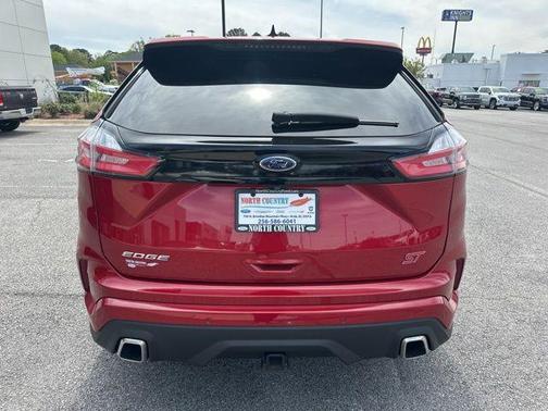 Red 2020 Ford Edge ST
