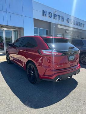 Red 2020 Ford Edge ST