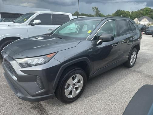 Magnetic Gray Metallic 2021 Toyota RAV4 Hybrid LE
