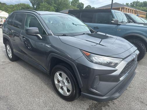 Magnetic Gray Metallic 2021 Toyota RAV4 Hybrid LE
