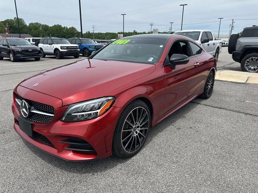 Red 2022 Mercedes-Benz C-Class C 300 4MATIC