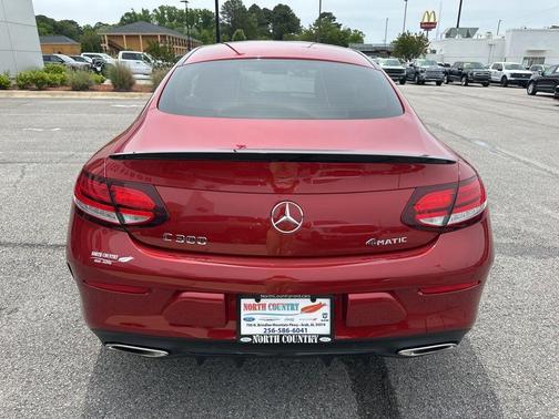 Red 2022 Mercedes-Benz C-Class C 300 4MATIC
