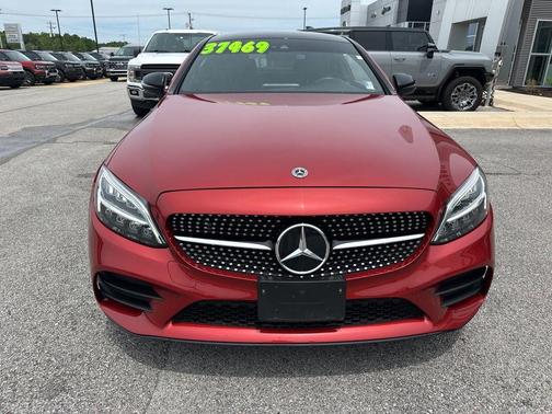 Red 2022 Mercedes-Benz C-Class C 300 4MATIC