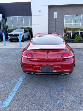 Red 2022 Mercedes-Benz C-Class C 300 4MATIC