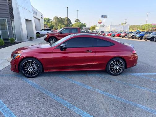 Red 2022 Mercedes-Benz C-Class C 300 4MATIC