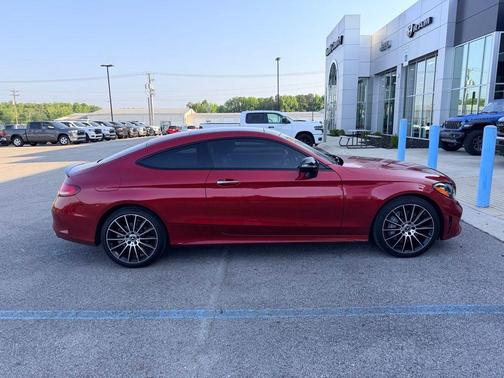 Red 2022 Mercedes-Benz C-Class C 300 4MATIC