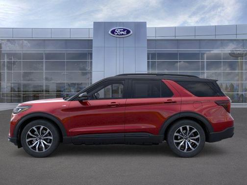 Red Metallic 2026 Ford Explorer ST-Line
