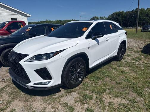 Ultra White 2022 Lexus RX 350 F SPORT Handling