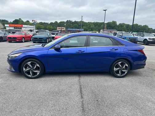 Intense Blue 2023 Hyundai ELANTRA HEV Limited