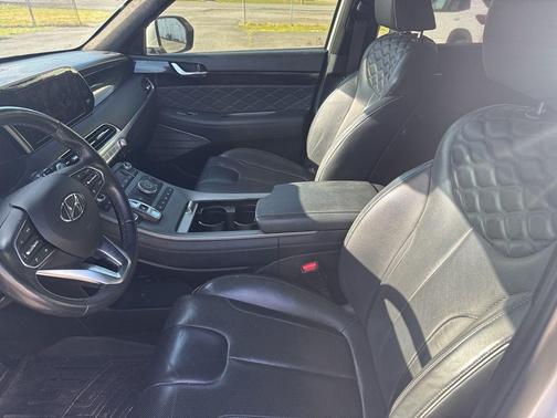 Hyper White 2021 Hyundai PALISADE Calligraphy