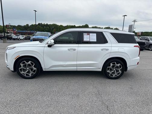 Hyper White 2021 Hyundai PALISADE Calligraphy