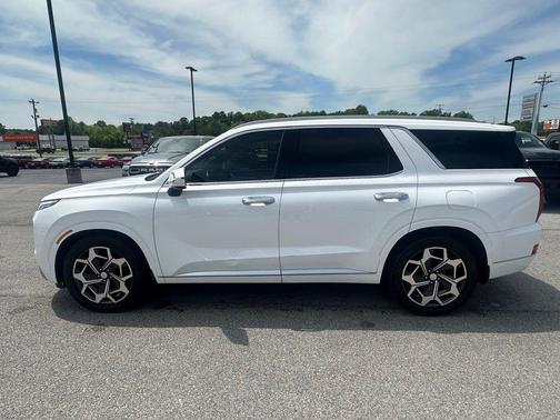 Hyper White 2021 Hyundai PALISADE Calligraphy