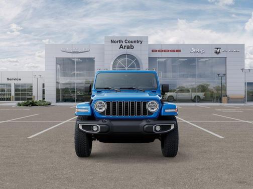 Hydro Blue Pearl 2025 Jeep Wrangler Sahara