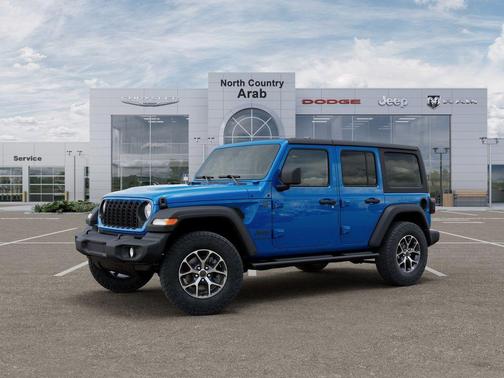 Hydro Blue Pearl 2026 Jeep Wrangler Sport