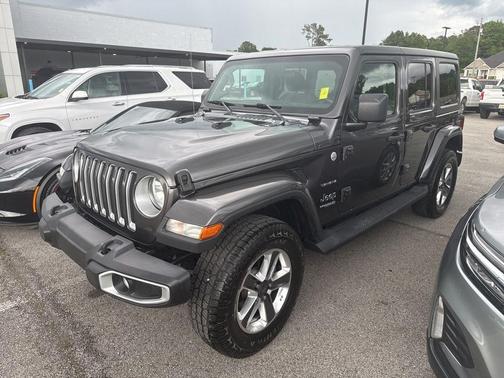 Granite Crystal Clearcoat Metallic 2021 Jeep Wrangler Unlimited Sahara