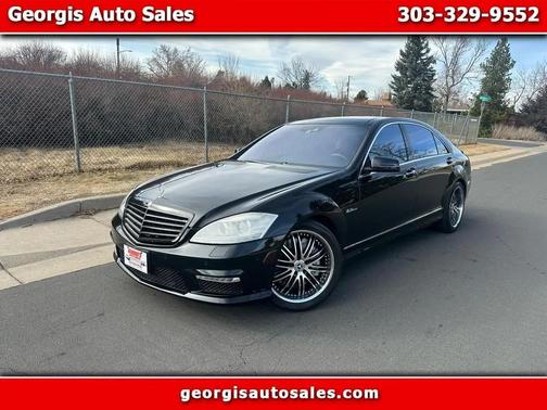 Black 2010 Mercedes-Benz S-Class S63 AMG