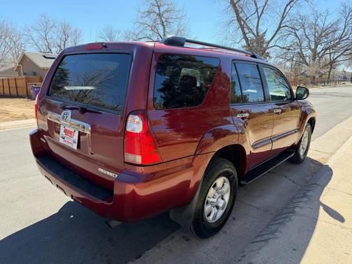 Maroon 2008 Toyota 4Runner Sport