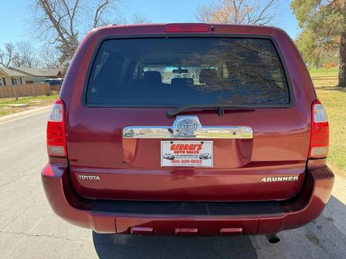 Maroon 2008 Toyota 4Runner Sport