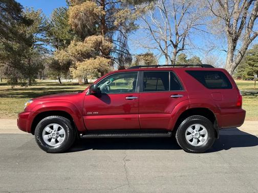 Maroon 2008 Toyota 4Runner Sport