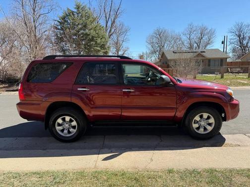 Maroon 2008 Toyota 4Runner Sport