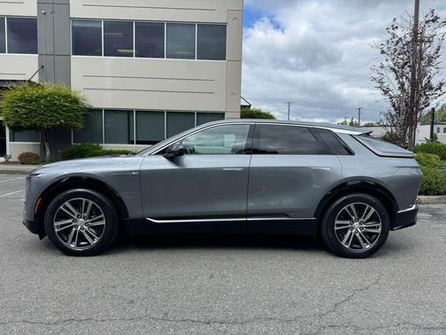 Satin Steel Metallic 2023 Cadillac LYRIQ Sport
