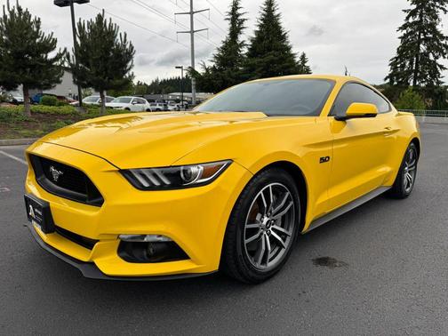 Triple Yellow Tri-Coat 2017 Ford Mustang GT Premium