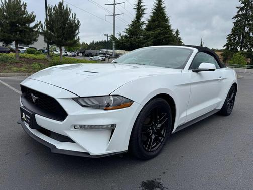 Oxford White 2020 Ford Mustang EcoBoost Premium