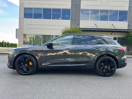 Gray 2022 Audi e-tron Premium Plus