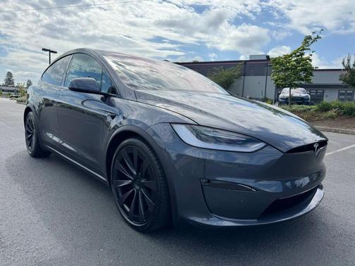 Gray 2023 Tesla Model X Standard Range