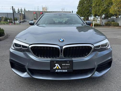 Blue 2019 BMW 540 540i Sedan 4D