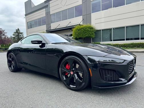 Black 2023 Jaguar F-TYPE P450 RWD Automatic