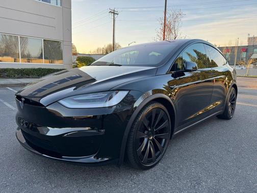 Solid Black 2023 Tesla Model X Standard Range