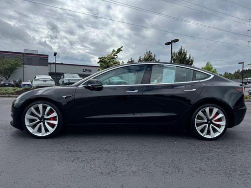 Black 2018 Tesla Model 3 Long Range
