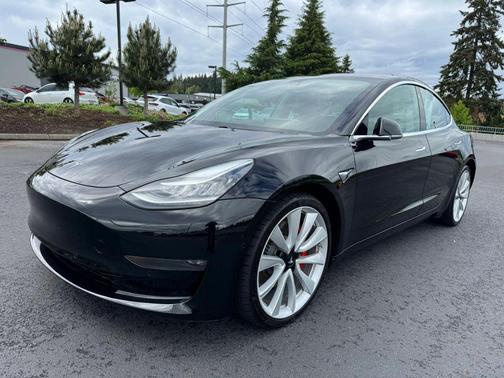 Black 2018 Tesla Model 3 Long Range