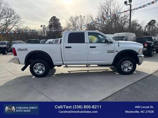 2017 RAM 2500 Tradesman Crew Cab 4x4 6'4' Box