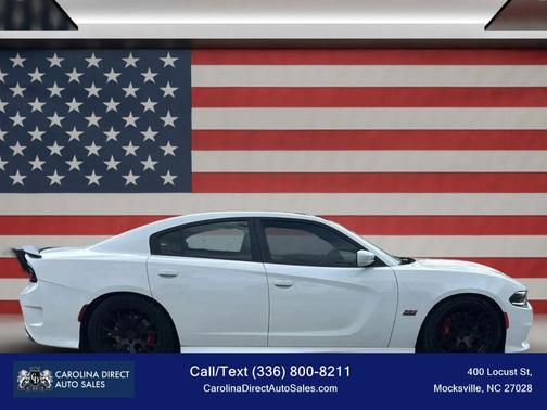 Bright White Clearcoat 2016 Dodge Charger R/T Scat Pack