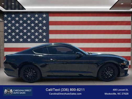 Shadow Black 2018 Ford Mustang GT Premium