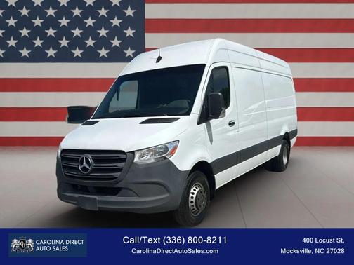 White 2023 Mercedes-Benz Sprinter 3500XD High Roof