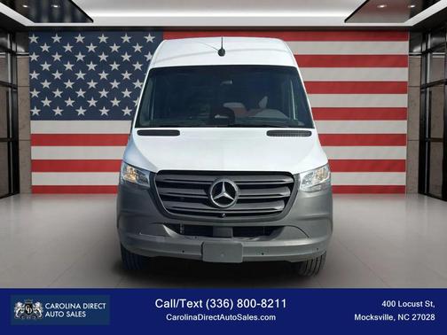 White 2025 Mercedes-Benz Sprinter 2500 High Roof