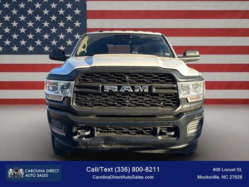 Bright White Clearcoat 2020 RAM 3500 Tradesman Crew Cab 4x4 8' Box